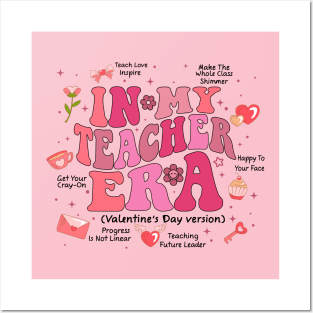 Teacher Valentines, Teaching Sweethearts, In My Teacher Era, Valentine XOXO Teacher, School Valentine Posters and Art